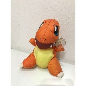 CHARMANDER Pokemon Bath Sponge Buddie Doll 1998 Nintendo NEAR MINT CONDITION NM